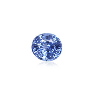 Zafiro Azul de 1.79 Quilates, Facetado, Azul Real Natural, Gema Suelta, Calibrado, con Efectos Ópticos, Tratado Térmicamente, Tamaño 10 mm, Altura 8 mm - Product Image 1