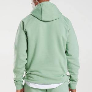 Sweats à capuche personnalisés pour hommes 100% coton fermeture éclair fonctionnelle haute qualité coupe régulière sweat à capuche d'hiver lourd avec poches - Product Image 4
