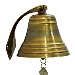 Timbre de puerta para exterior, diseño de envío, diseño de pared, decoración del hogar, campana Náutica de latón, aspecto Vintage, duradero y a pedido - Product Image 1
