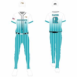 Customizable Color <b>Baseball</b> & Softball Uniforms Popular Breathable Design with Private Label & Personalized Logo Sets - Product Image 4