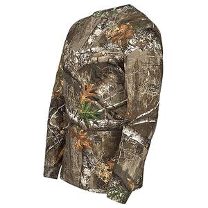 T-shirt de chasse camouflage personnalisé 3L à manches longues avec poche zippée multifonction, durable, pour l'entraînement en extérieur - Product Image 5