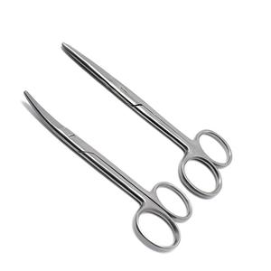 Ciseaux Mayo en acier inoxydable droits et courbes 15 cm, lot de 2 pièces, fabricant et fournisseur d'instruments chirurgicaux - Product Image 6