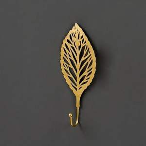 Simple brass wall hooks for everyday storage tasks offering ease durability home use comfort daily reliability value - Product Image 6