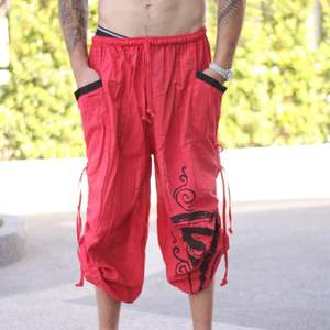 Pantalon en toile léger et respirant, décontracté et écologique, avec cordon de serrage, fabriqué en Thaïlande pour l'exportation, vente en gros - Product Image 3