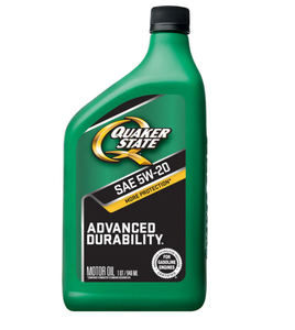 Quaker State 550024132 Durabilidad avanzada 5W20 12x1 cuarto de galón - Product Image 1