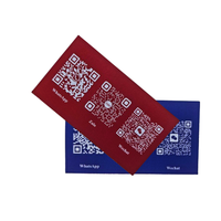 Diseños de tarjetas de visita personalizadas respetuosas con el medio ambiente Fabricante de Vietnam Impresión offset rápida Escaneo de código QR Disponible Arte de papel recubierto