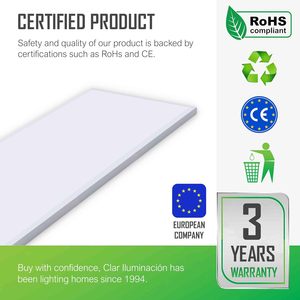 CLAR-90x30 <span class=keywords><strong>LED</strong></span> bảng điều chỉnh 36 Wát tiết kiệm năng lượng IP20 đánh giá 3-năm bảo hành hình chữ nhật trần ánh sáng khung nhôm cho chiếu sáng trong nhà - Product Image 2