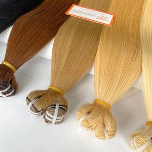 Best-seller Extensions de cheveux russes à double cuticule alignée Couleur Machine Trame de cheveux humains naturels - Product Image 5