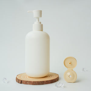 Diseño personalizado serigrafiado HDPE 500ml botella de plástico cosmético para champú contenedor/condición loción embalaje venta 2025 - Product Image 3