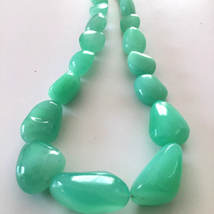 576 carats de chrysoprase australienne, pierres roulées simples (576,00 carats), pierres précieuses pour la fabrication de bijoux fins - Product Image 1