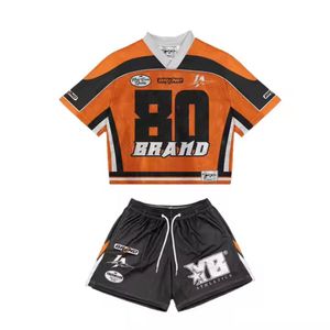 Logotipo personalizado Camisetas de fútbol americano Uniforme de fútbol americano 100% Poliéster Precio al por mayor Ropa de fútbol - Product Image 6