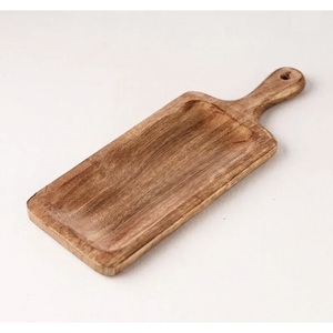 Offre Spéciale : Plateaux de Service Personnalisés en Acacia Naturel, Planches à Charcuterie en Bois Bio, Plats et Vaisselle en Bois, Planche à Desserts - Product Image 1