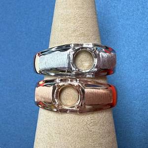 Bague en argent sterling 925 massif, sertie de pierres rondes de 7 mm, pour femmes, sertie de pierres, vente en gros, bijoux fins, souvenirs, fabricants - Product Image 1