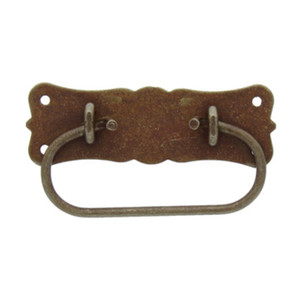 Maniglia Anticata Art. 06015.10 In Ferro Vecchio Mm.105x55 - Product Image 1