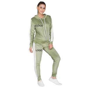 Chándales de terciopelo para mujer, chándal elegante con cremallera y bolsillos, chándal para mujer, ropa deportiva, ropa de dormir, ropa de gimnasio para correr - Product Image 6
