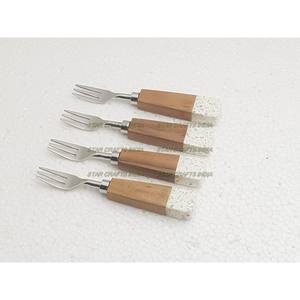 Juego de cubiertos de acero inoxidable de lujo listo para enviar para banquetes y bodas restaurante servir cuchillo tenedor cuchara juego de cubiertos - Product Image 3