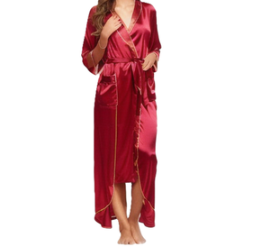 High Quality Modal Floral Printed Pajamas Set with Customizable Colors Quick Dry & Breathable Fabric Elastic Waist - Product Image 4