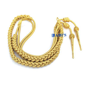 Fabricants de vente en gros Aiguillette de cérémonie en mylar avec deux embouts cordons Aiguillette d'uniforme - Product Image 6