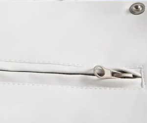 แจ็กเก็ตหนังสีขาวคุณภาพสูงสไตล์คลาสสิกดีไซน์ทันสมัยและทนทานเหมาะสำหรับกิจกรรมนอกบ้าน - Product Image 4