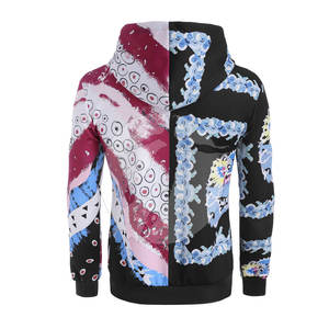 Meilleur matériel Sublimation Hoodies manches longues Street Fashion 100% coton hiver saison col à capuche - Product Image 4