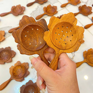 Wooden Spoon Crafted From Sustainable Coconut Wood For Stirring Soups And Stews Origin Vietnam - 99 Gold Data - Ms Violet - Product Image 1