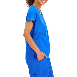 Medical Suits Summer, Hospital Scrubs Polyester Spandex Hospital Medical Nursing <b>Doctor</b> Scrubs <b>Sets</b> Nurse Scrub <b>Sets</b> - Product Image 4