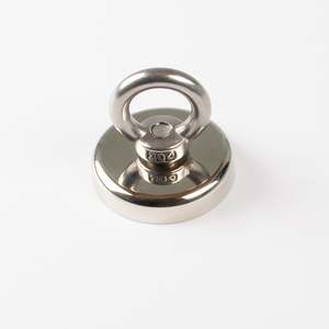 Gripper piatto in neodimio Ø50x10,7mm con occhiello - Product Image 1