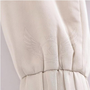 2024 Casual moda bombardero chaqueta de satén moda liso invierno bombardero chaqueta de satén para adultos - Product Image 5