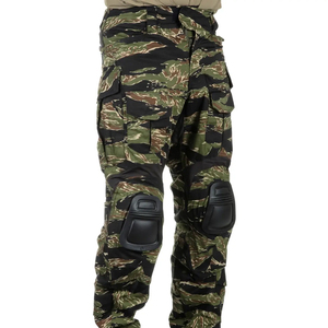 Pantalones Tácticos Vintage Personalizados para Hombre, de Poliéster/Algodón, de Peso Medio, Impermeables, Resistentes al Viento, Transpirables, con Bolsillos Tipo Cargo, Cintura Media - Product Image 4