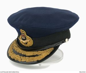 Casquette d'officier RAAF gris chiné en gros avec confort premium et logo personnalisé brodé en 3D pour l'extérieur et les voyages - Product Image 5