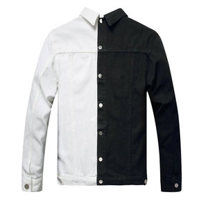 Oem Service 100% Cotton Canvas Thin <b>Denim</b> <b>Jacket</b> High Quality Breathable <b>Lightweight</b> Front Logo Street Casual Men's Custom - Product Image 1