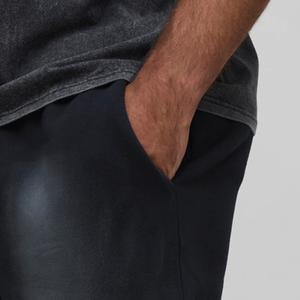 Pantalones Cortos de Algodón 100% de Alta Calidad para Uso Diario 2026, Corte Holgado para Hombre, Transpirables y Ajustables con Bolsillos Laterales, Mezcla de Algodón - Product Image 2