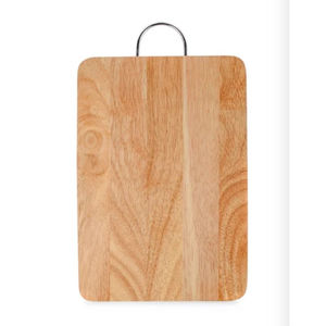Planche à découper en bois d'acacia durable de la meilleure qualité avec poignée en métal planches à découper en gros pour fournitures de restaurant de cuisine - Product Image 1