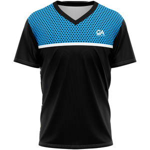 เสื้อยืดผ้าฝ้ายผู้ชายพิมพ์ลายด้วยการระเหิด100% โลโก้ตามสั่ง - Product Image 5