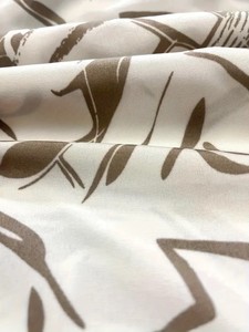 Blusa con cuello redondo y estampado abstracto de alta calidad, Blusa plisada de manga corta Vintage para primavera y verano, ropa de mujer - Product Image 4