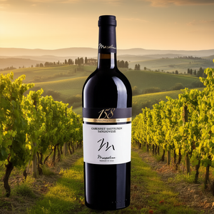 Reserve Cabernet Sauvignon Rubicone IGT Rich Fruity Italian Red <b>Wine</b> 750ml Tenuta Massellina 6 Bottles Per Box - Product Image 3