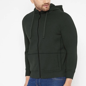 Alta calidad logotipo personalizado bordado Impresión digital francés Terry Fleece algodón invierno transpirable ecológico Full Zip Hoodie - Product Image 1