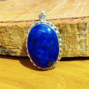 Meilleure qualité Offre Spéciale en vrac naturel Lapis Lazuli ovale pendentif en pierres précieuses pour la fabrication de bijoux cadeau pour elle - Product Image 3