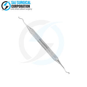 Curette chirurgicale manuelle réutilisable de haute qualité et durable en acier inoxydable, équipement médical pour la chirurgie générale, garantie de 3 ans - Product Image 4