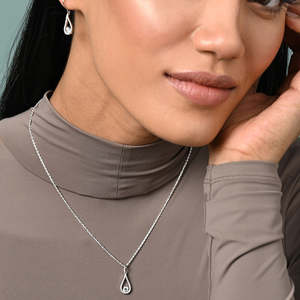 Compre en Línea Conjuntos de Pendientes de Plata de Ley 925 de Primera Calidad para Bodas - Product Image 3