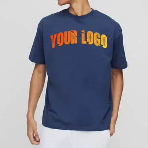 300 GSM Loose Fit Heavy Weight Cotton Hombre Camisetas Color sólido Logotipo personalizado Jersey Camisa de manga corta Hombres para el verano - Product Image 1