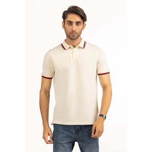 Polo de Alta Calidad, Corte Regular, para Golf, MN-PSH-SS25-039, Tela Elástica Antiarrugas, Cómodo, Liso o a Rayas, Disponible para ODM - Product Image 2