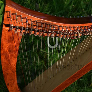Arpa Irlandesa de 26 Cuerdas, Diseño Personalizado al por Mayor, Material de Palisandro, Instrumento Musical de Primera Calidad, OEM/ODM UNBRIDLEDS - Product Image 6