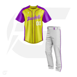 Camisetas de béisbol transpirables para hombre con sublimación personalizada de la mejor calidad, venta al por mayor, uniforme de béisbol para niños hecho en Pakistán - Product Image 2