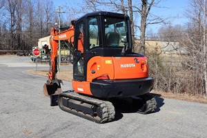 Mini-excavatrice compacte Kubota KX040-4 à moteur diesel, machine de terrassement 4T |   Mini-excavatrice 4 tonnes U27-4 sur chenilles à vendre - Product Image 3