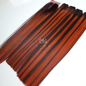 Color único, hueso de menta recto, 8 pulgadas a 30 pulgadas, cabello crudo vietnamita, cabello de trama Genius, cabello de doble dibujado, venta al por mayor, cabello LINU - Product Image 6