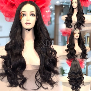 Peluca de Cabello Humano Vietnamita 100% Natural de Alta Calidad, Pelucas con Frente de Encaje, Cabello Ondulado - Product Image 3