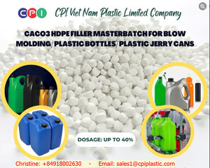 CaCO3/CALMAST/CALPET FILLER MASTERBATCH pour la fabrication de sacs en plastique LDPE+LLDPE, certifié ISO 9001, 25 kg/sac - Product Image 2