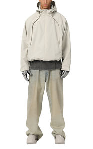 แจ็กเก็ตกันฝนสำหรับผู้ชายเสื้อกันลมกันน้ำได้สำหรับกลางแจ้งมีแบรนด์ผลิตโลโก้ตามสั่ง - Product Image 6