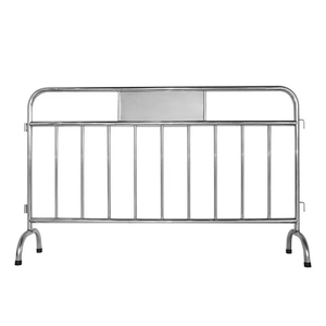 Barrière de scène de concert portable en acier galvanisé robuste, barrière de sécurité pour le contrôle des foules lors d'événements et de gestion du trafic - Product Image 1